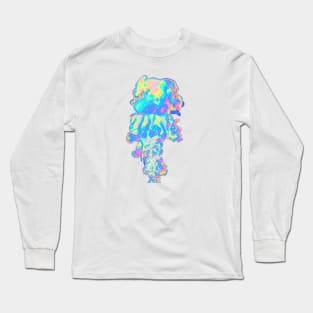 Colorful Ink Explosion Long Sleeve T-Shirt